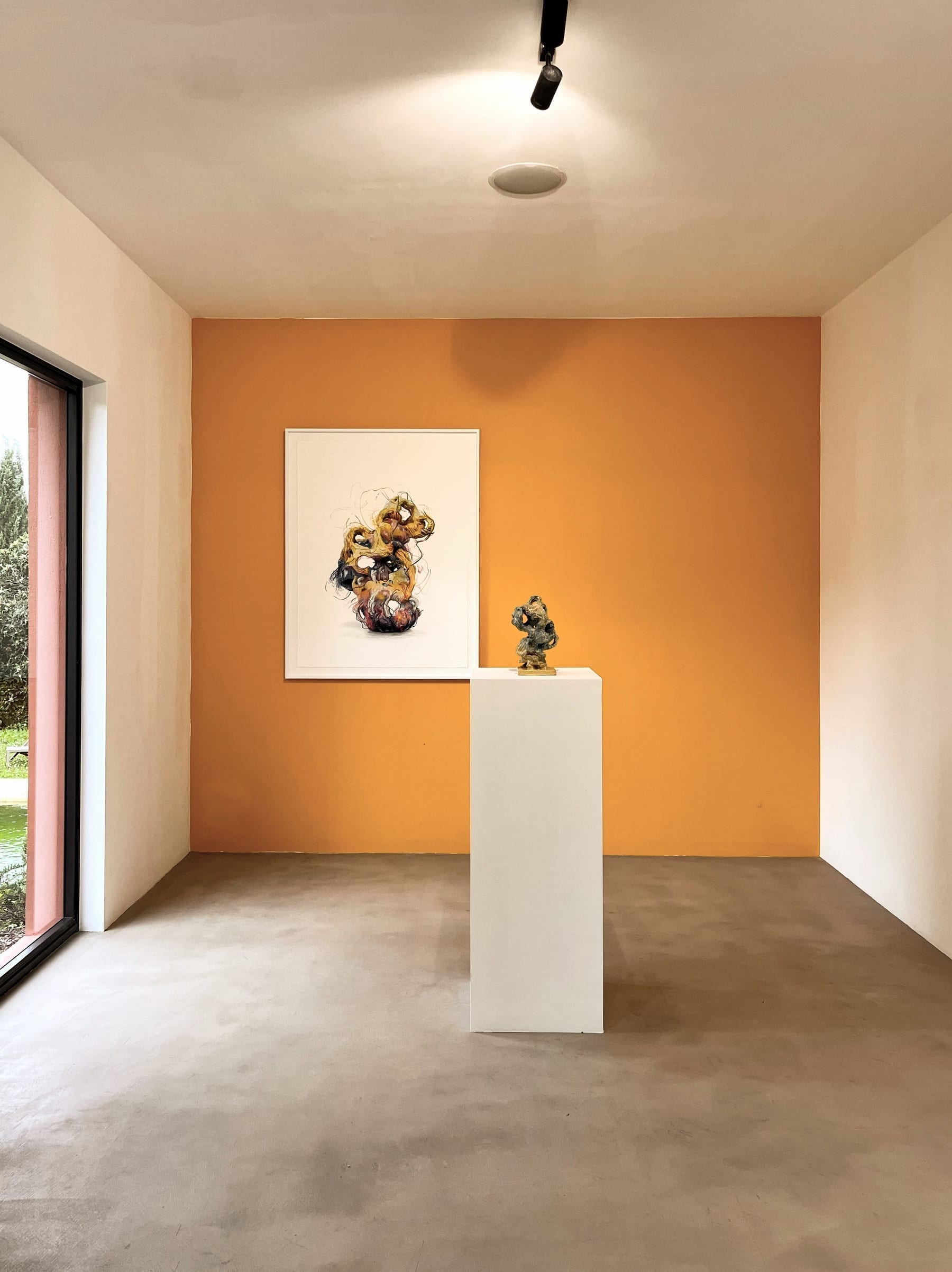 Art installation at Toile Blanche