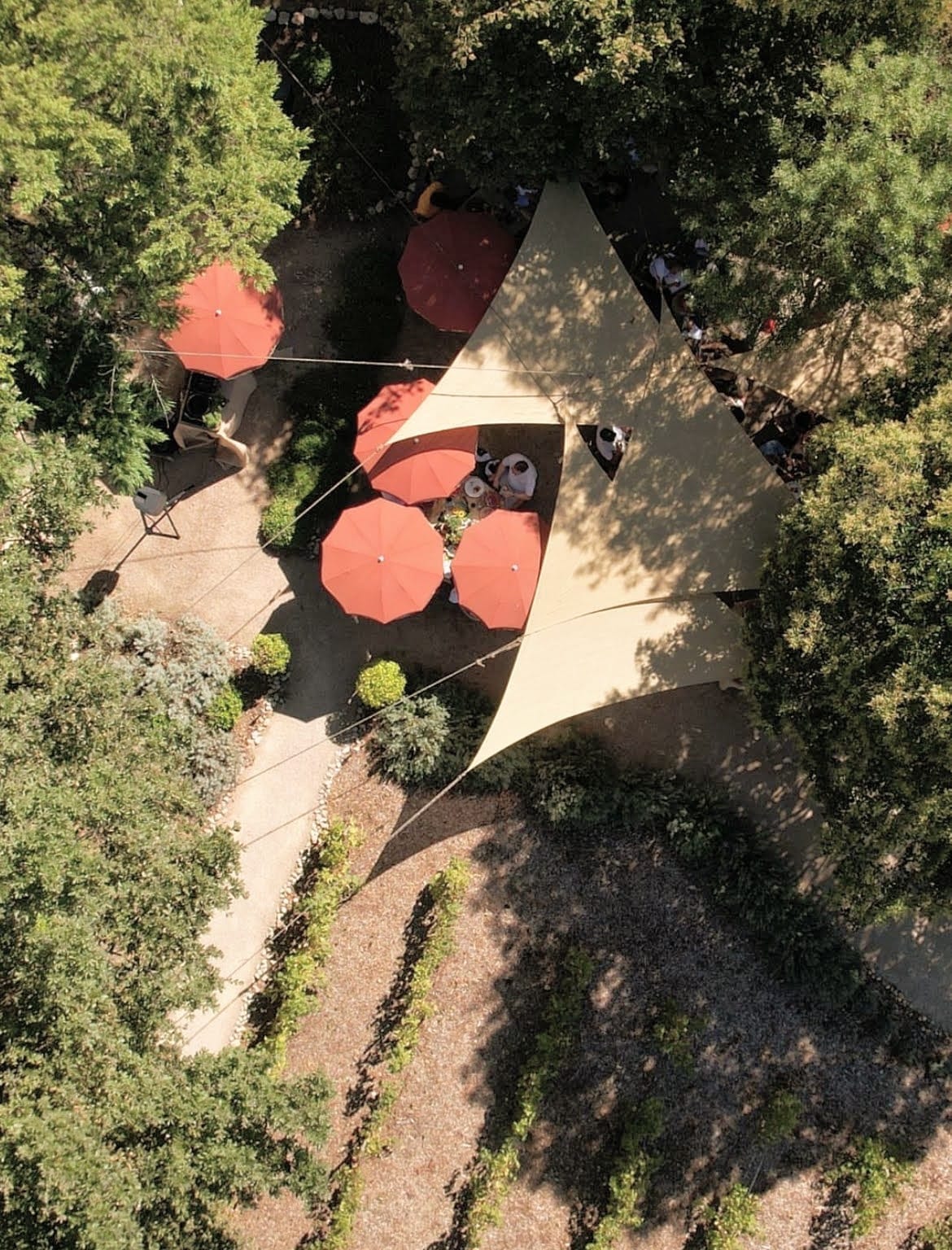 La Guinguette garden