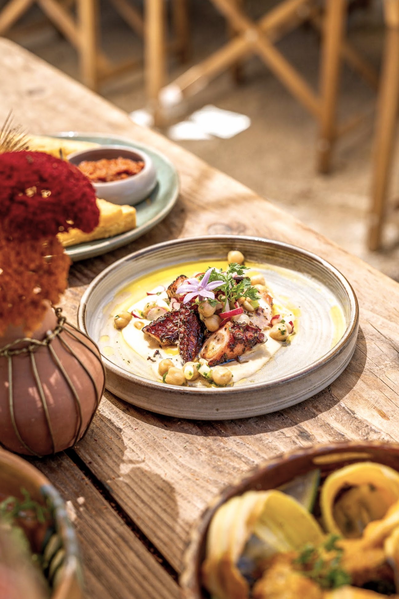 Sharing menu at La Guinguette