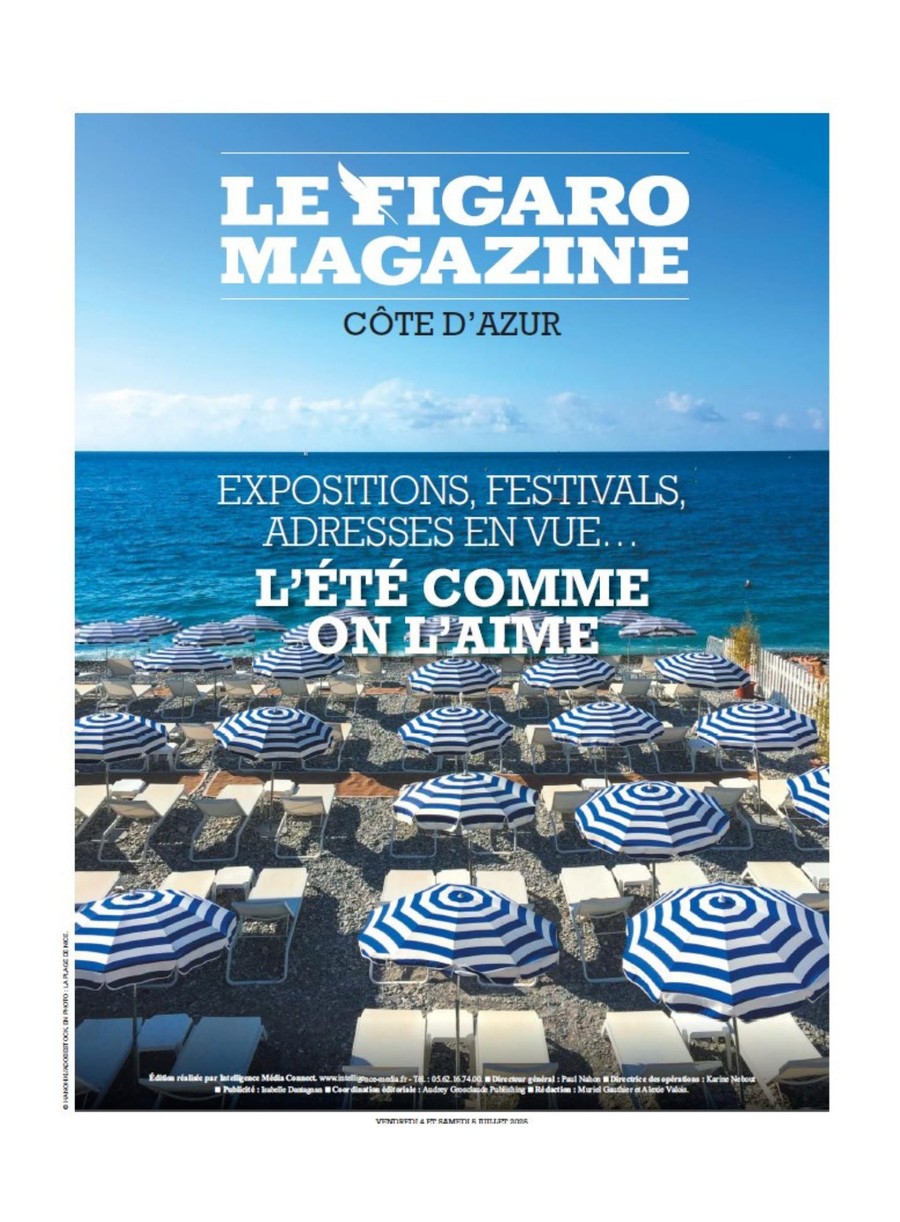 Le Figaro Magazine, Toile Blanche press coverage